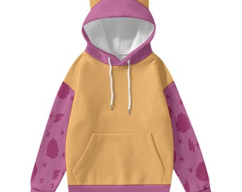 scootallo (mlp inspired) - Adult Hoodie With Ears