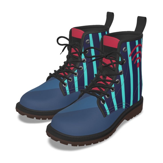 Vox hazbin Hotel Inspired Mens Short Boots Etsy Australia