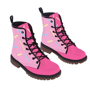 pinkie pie (mlp inspired) - Mens Short Boots