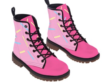 pinkie pie (mlp inspired) - Mens Short Boots