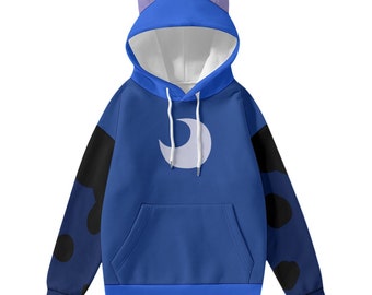 princess luna (mlp inspired) - Adult Hoodie With Ears