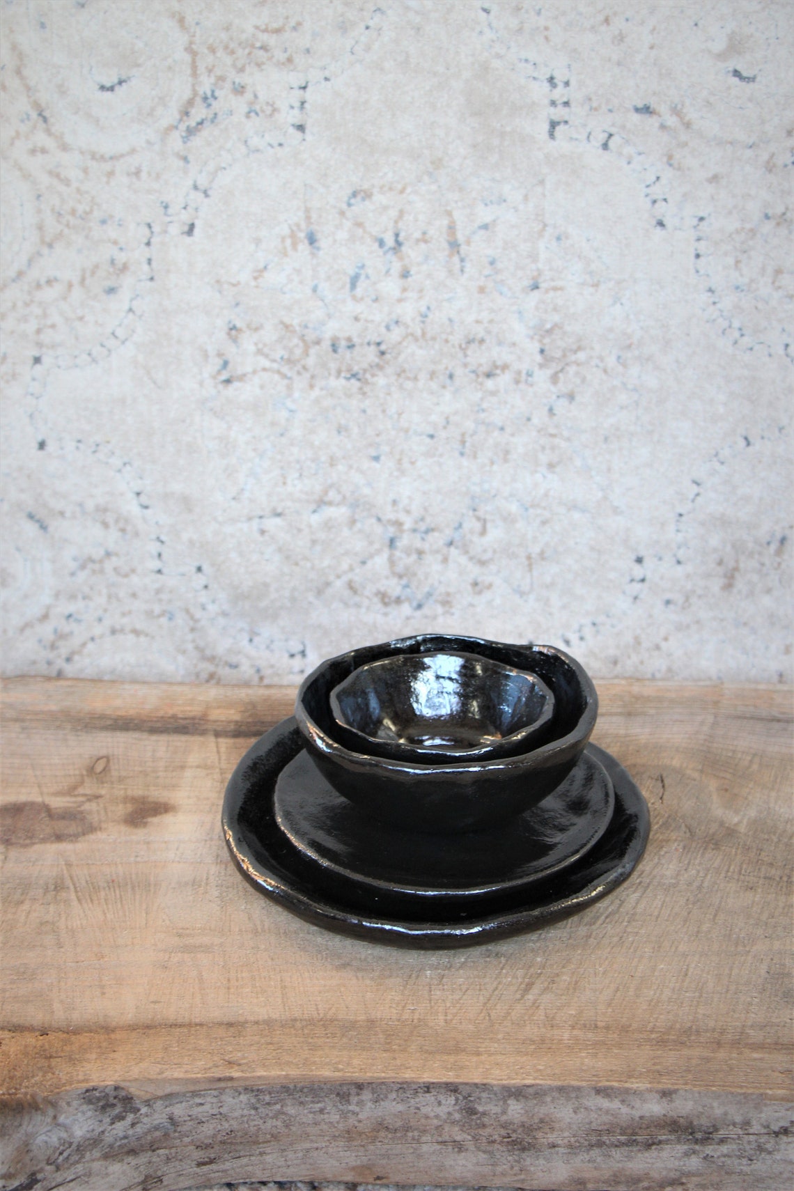 Wrought Iron Dinnerware Set Etsy