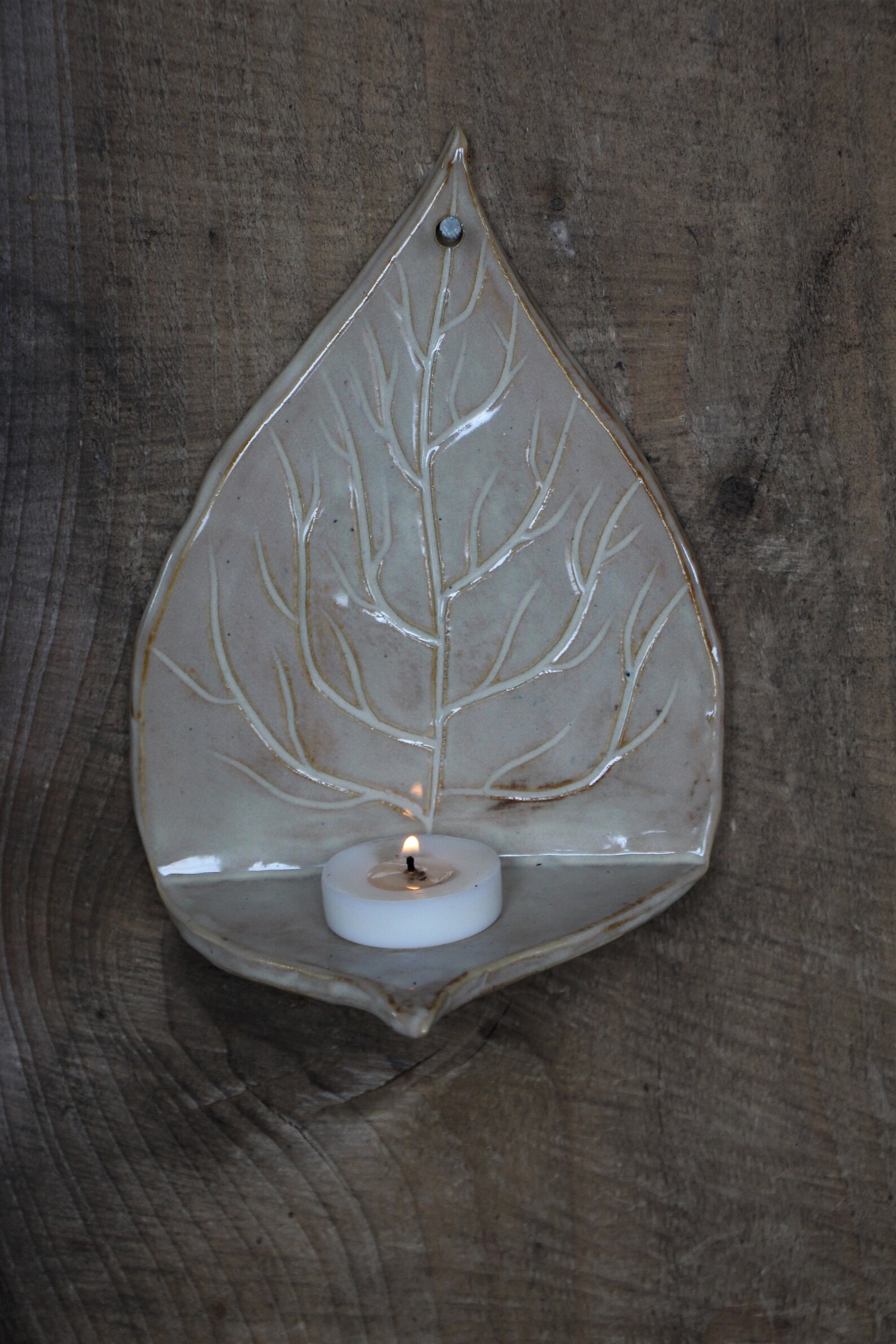 Leaf Candle Holders Etsy