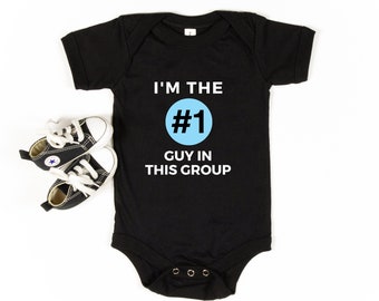 Vanderpump Rules Baby Onesies® Brand | Number One Guy In The Group | Baby Outfit Bodysuit | Bravo Baby | Bravo TV Clothing | Bravo Outfit