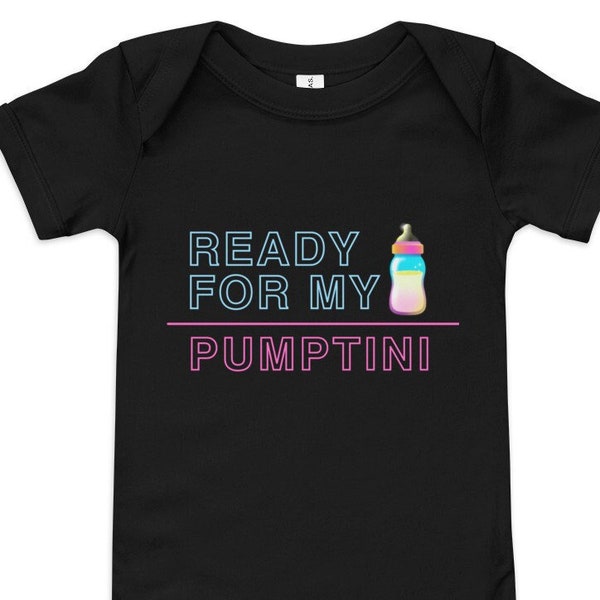 Pumptini Baby Bodysuit One Piece | Vanderpump Rules Themed Baby Bodysuit | VPR | Bravo TV Quotes | Bravo Baby Outfit | James Kennedy Quotes