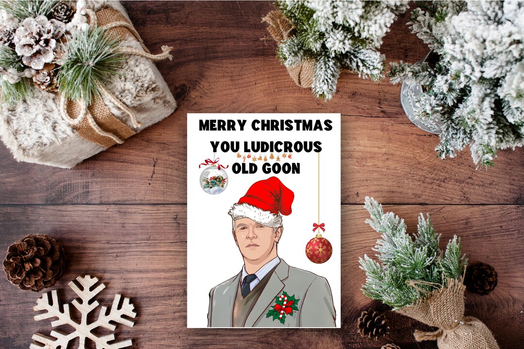 Greg Davies Inbetweeners Christmas Card Greg Davies Etsy