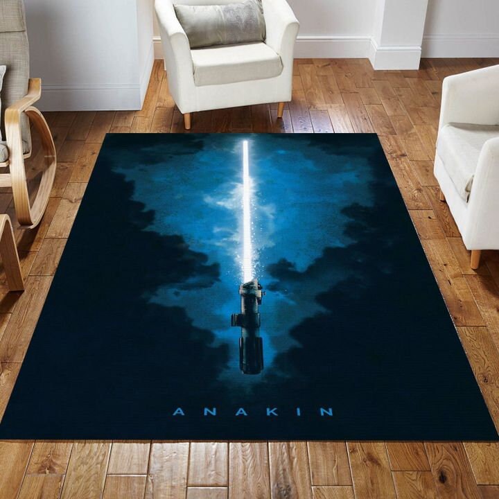 Anakin Star Wars película alfombra guerras sables de luz Etsy