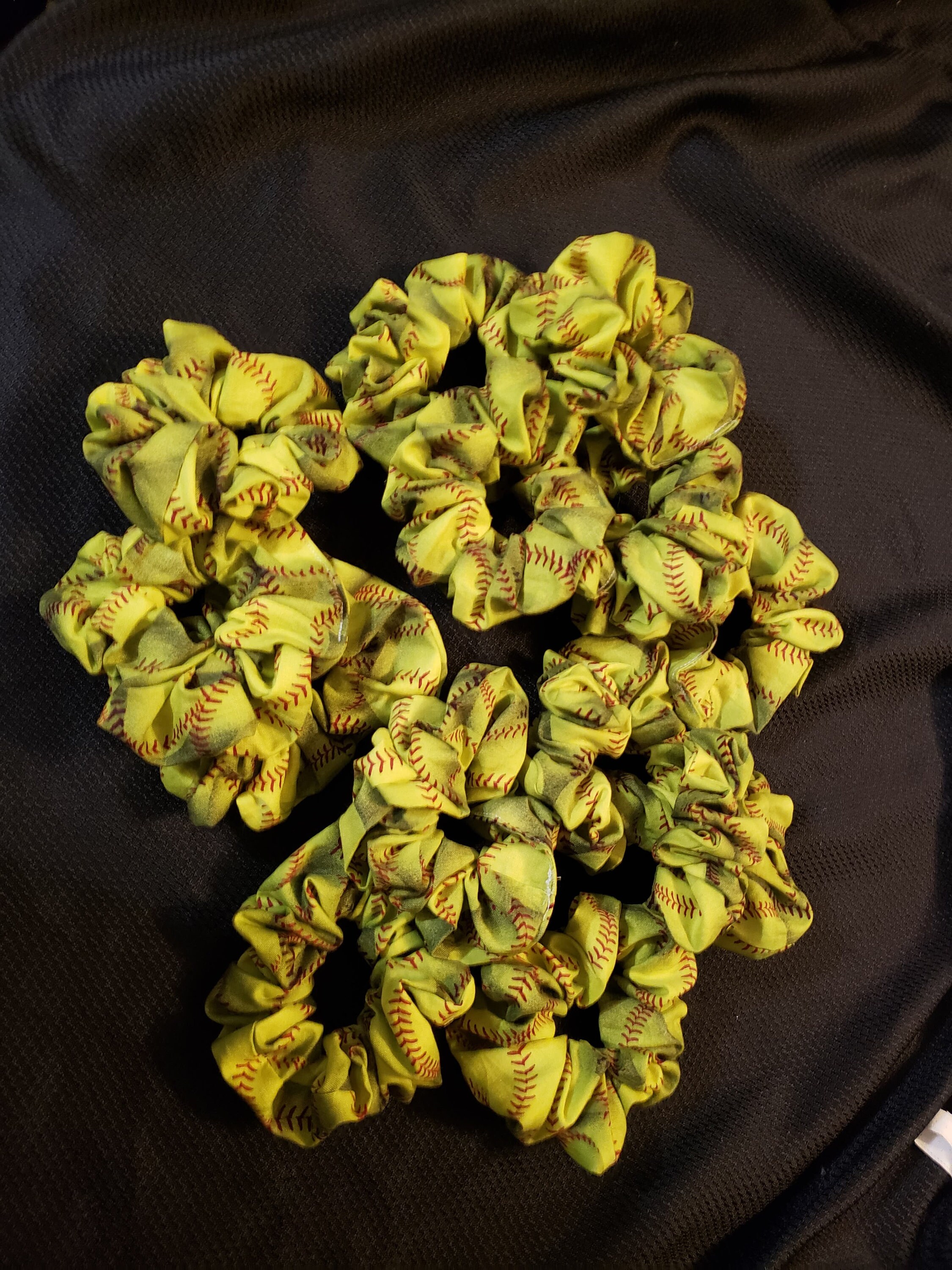 B3G1 Free Softball Scrunchie Ponytail Scrunchies Soft Etsy