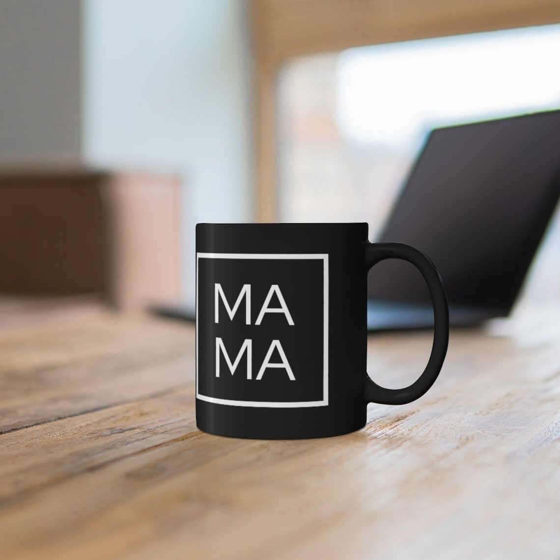 MAMA Mug Black MAMA Mug Mother's Day Gift Gift for Etsy