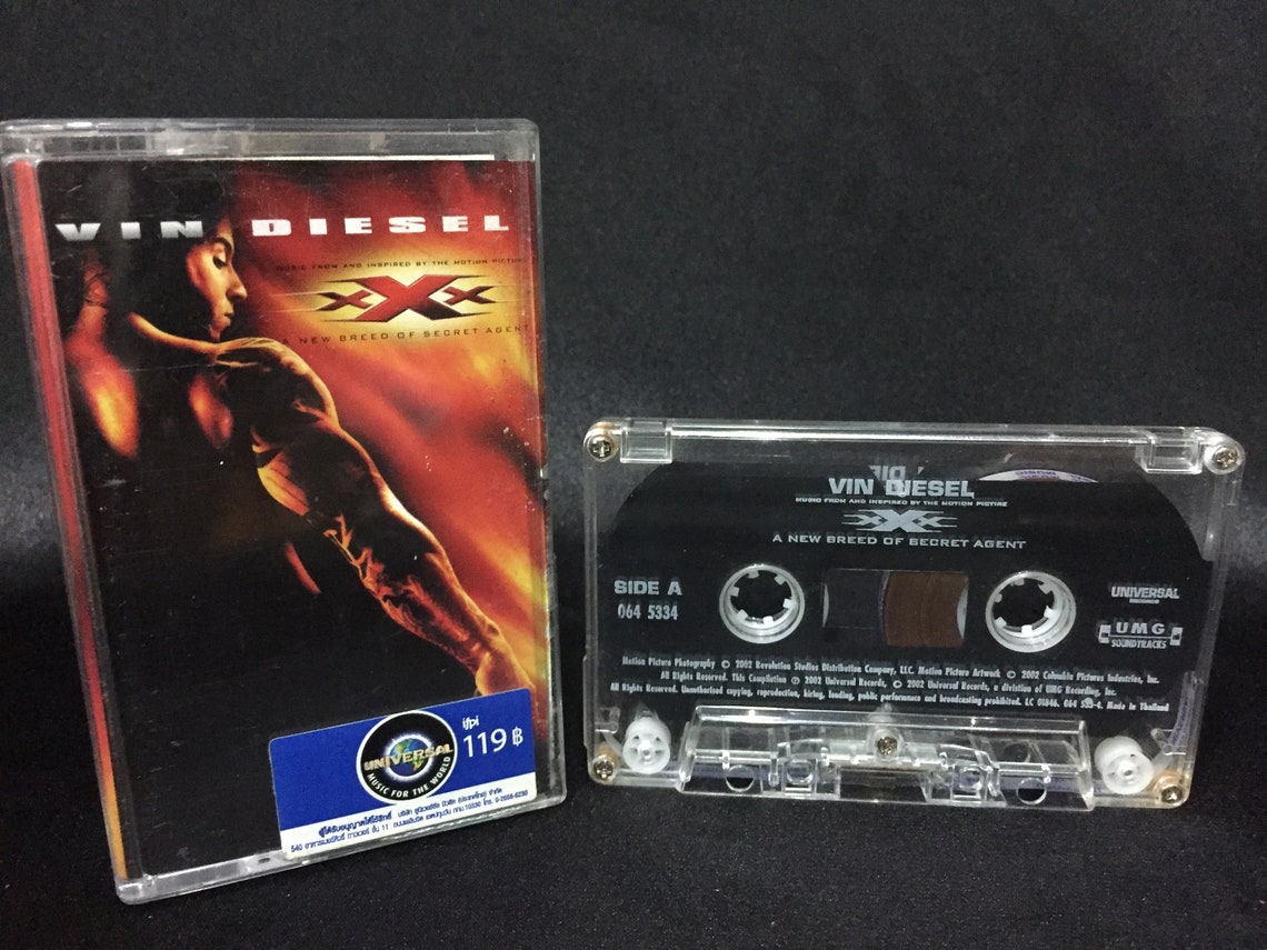 XXX soundtrack OST UNIVERSAL 2002 Cassette Tape Rammstein | Etsy