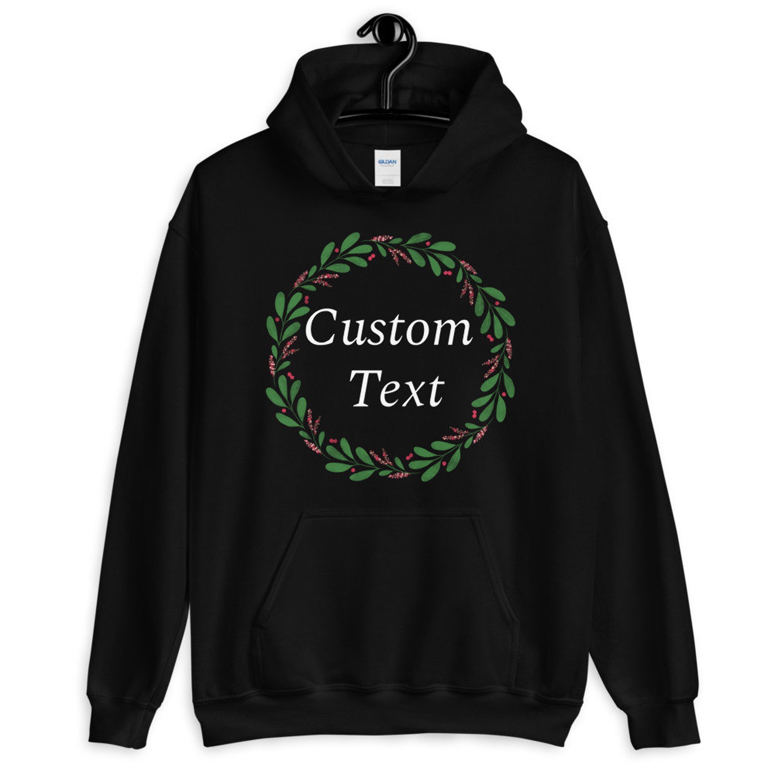 Custom Text Design Hoodies For women | Etsy