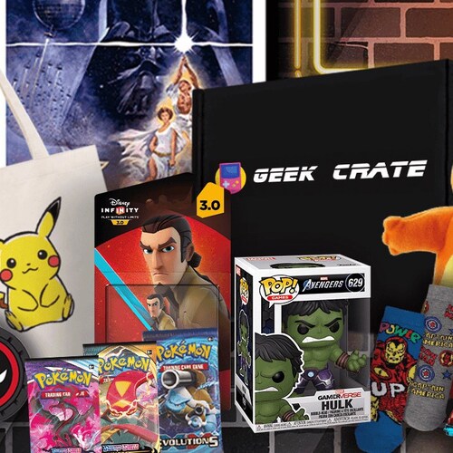 Geek & Gamer Mystery Box Geek Crate Etsy