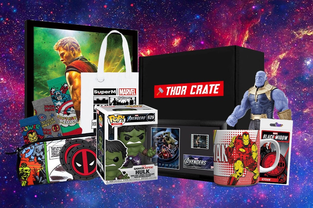 Marvel Gift Box | Figures, Artwork, Accessories & More! - Etsy