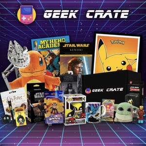 Geek und Gamer Geschenkbox | Figuren, Kunstwerke, Accessoires & Mehr!