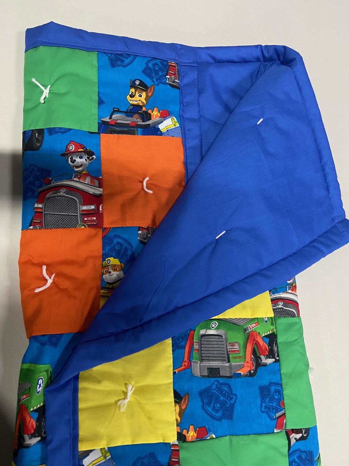 Paw Patrol Toddler Quilt Bedding Etsy