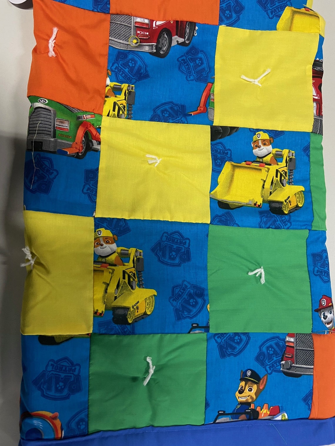 Paw Patrol Toddler Quilt Bedding Etsy