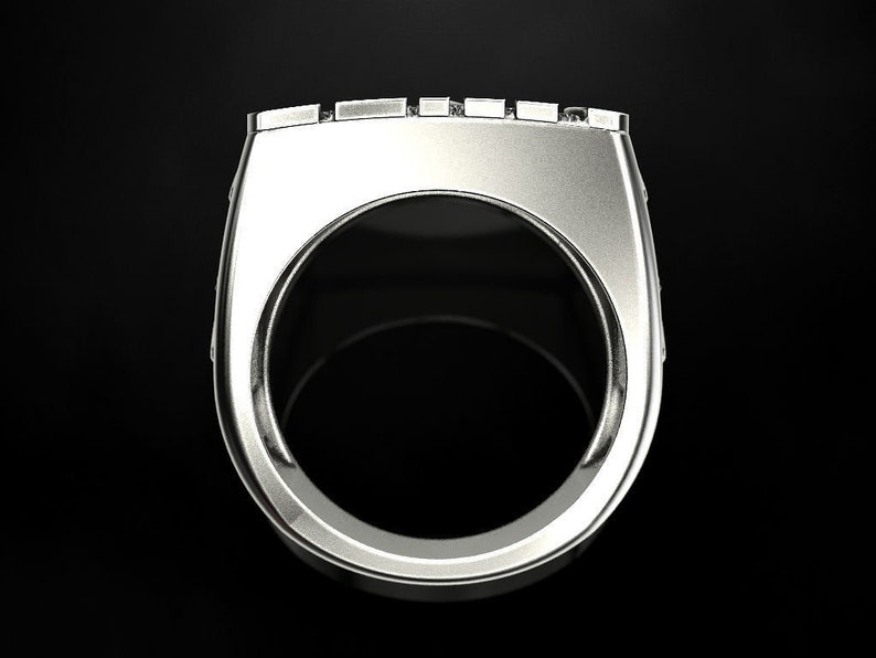 925 sterling silver gift for your bike lovers friends,. biker ring unique band stone amazing looking biker writing in letter ring