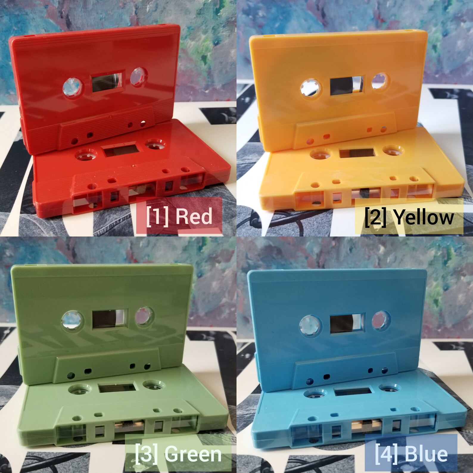 Custom 90 Minute Cassette Mixtape Jcard Art Etsy
