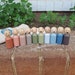 My Felt Story Emotion Feeling Peg Dolls Set of 10 with Booklet Wooden Pastel Colors Waldorf Reggio Figurines Play People 
