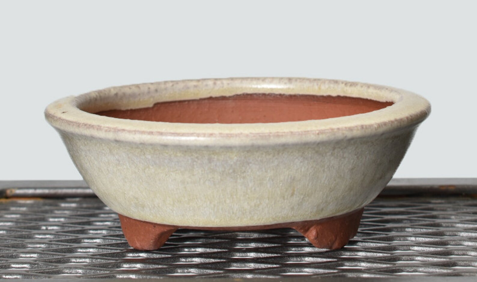 Glazed Round Japanese Bonsai Pot Youzan Etsy