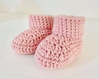 Virkmönster/ Mönster för tossor/ Mönster för virkade tossor/ Mönster för babytossor