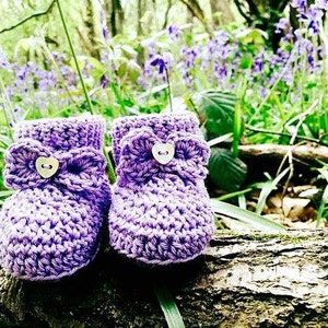 Häkeln Sie Baby Booties Muster / Baby Booties Muster / häkeln Booties Muster / Baby Booties Muster