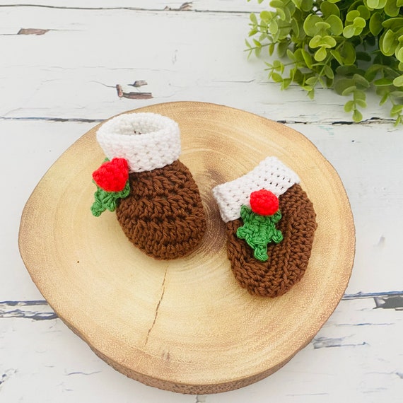 Christmas Booties Pattern/ Baby Booties Crochet Pattern/ Booties