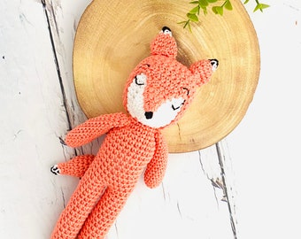 Crochet Pattern/ Fox Pattern/ Crochet Fox Pattern/ Baby Toy Pattern/ Amigurumi Fox Pattern