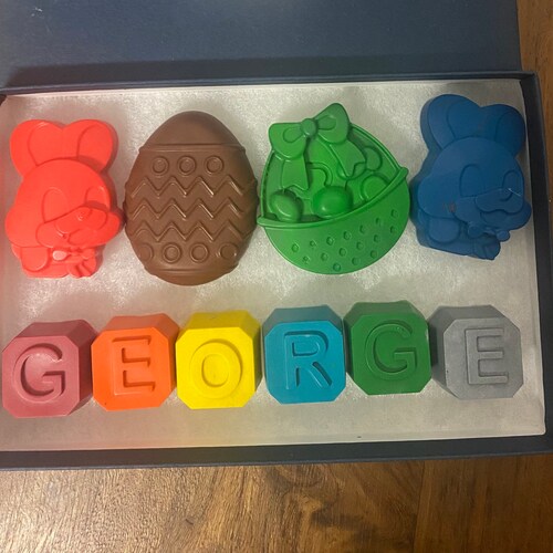 Personalised Wooden Bunny Kinder Egg Holder Easter Basket Etsy UK