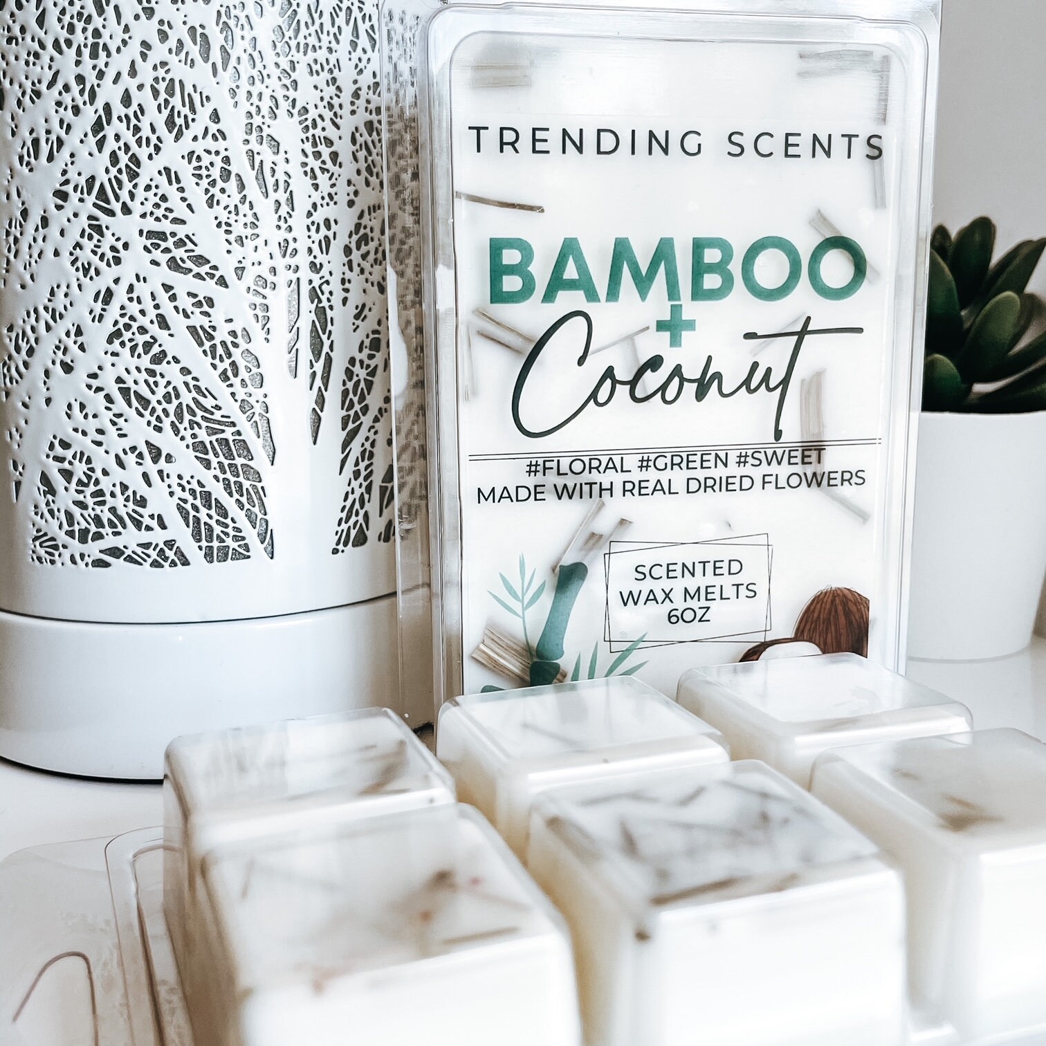 Extra Large Wax Melts Bamboo Coconut Etsy