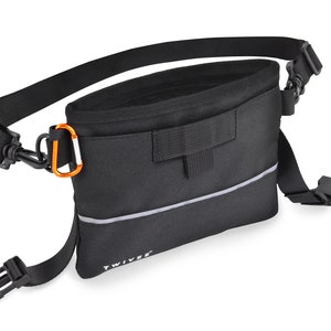 TWIVEE – Futterbeutel für Hunde – Leckerlie Beutel mit Einhand-Schnappverschluss  – Futtertasche für Hundetraining