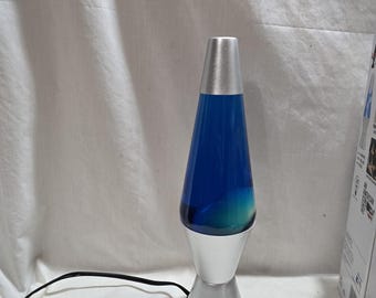 Lámpara de lava vintage con caja original