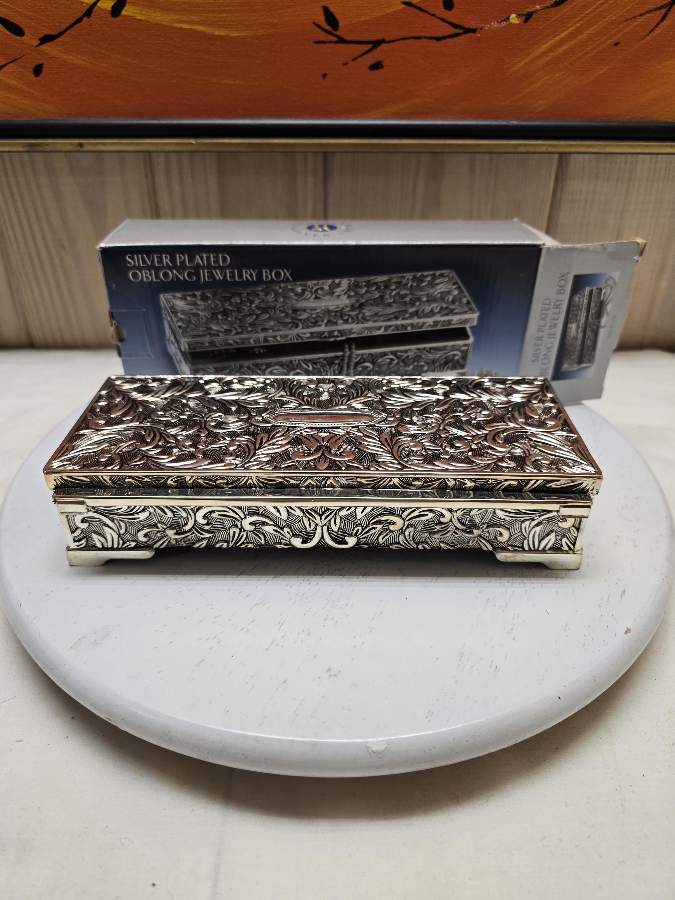 Godinger Vintage Jewelry Box - Etsy