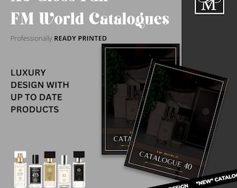 FM World Full Printed Catalogues Black / Containing all products - Up to date design