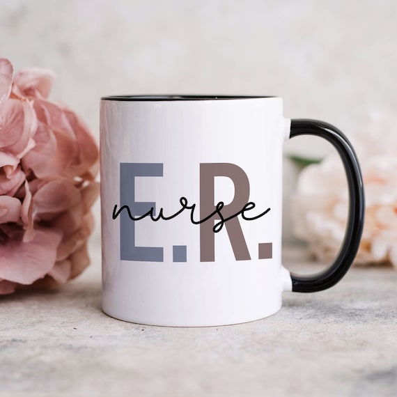 Gift for Nurse, ER Nurse Mug, Emergency Nurse Gift, ER Nurse Gift, Nurse Life Mug, Trauma Nurse Gift, Registered Nurse Gift,Nurse Coffee Mug