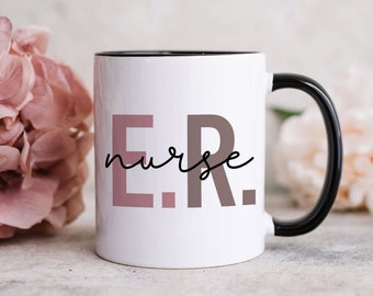 Gift for Nurse, ER Nurse Mug, Emergency Nurse Gift, ER Nurse Gift, Nurse Life Mug, Trauma Nurse Gift, Registered Nurse Gift,Nurse Coffee Mug