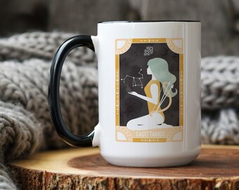 Sagittarius Birthday Mug, Sagittarius Zodiac Gift, Custom Sagittarius Mug, Custom Name Mug, Horoscope Mug,Astrology Mug,Sagittarius Gift her