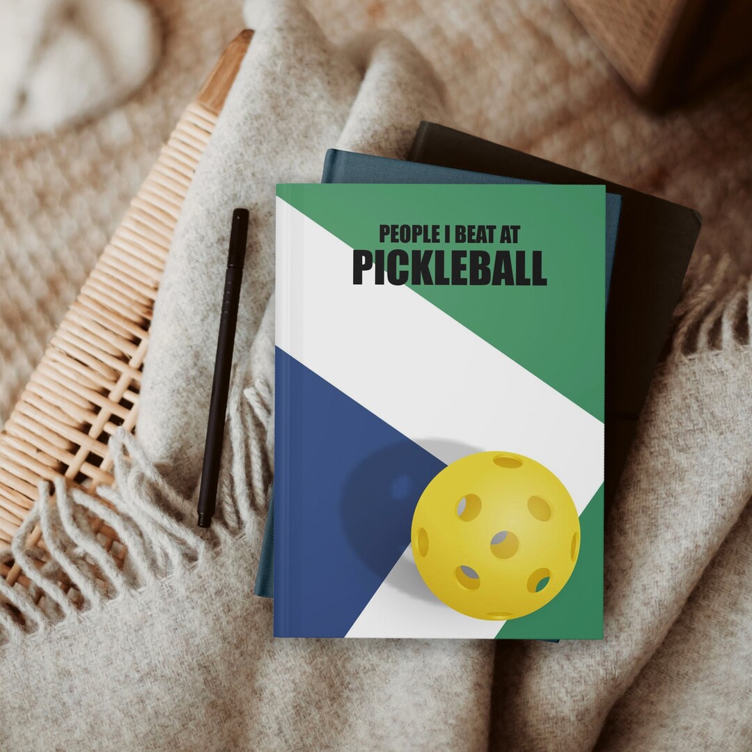 Pickleball Gift, Funny Pickleball Journal, Gift for Her, Gift for Him
