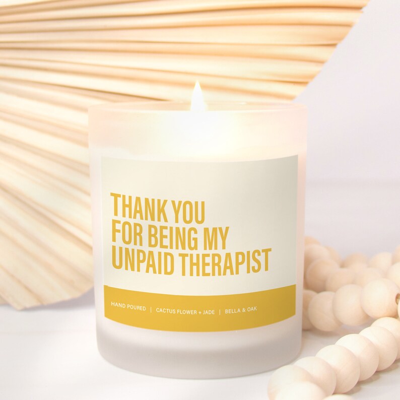 Thank you for being my unpaid therapist, best friend gift, gift for coworker, Sarcastic Gift, Funny Gift, Gift for her, Work bestie gift image 6