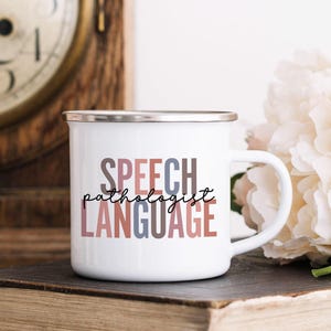 Regalo de terapia del habla, regalo para terapeuta del habla, regalo para logopeda, regalo para patólogo del habla y el lenguaje, regalo para SLP, taza de terapia del habla, taza para terapeuta del habla imagen 6