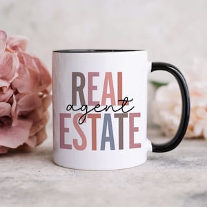 Real Estate Agent Gift, Real Estate Agent Mug, Real Estate Life Mug, Licensed to Sell, Real Estate Gift, Broker Gift Real Estate Coffee Cup