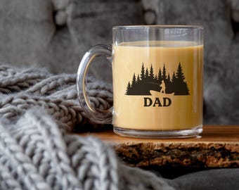 Custom Dad Mug, Fathers Day Gift, Dad Birthday gift, New Father Announcement, Personalized gift for fishing lover, Fisher man gift,Daddy mug