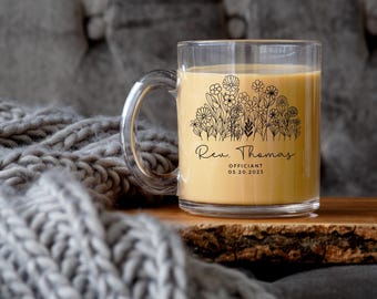 Wedding Officiant Mug, Custom Name Mug for Bridal Party, Wedding Officiant Proposal gift, Personalized Gift, Wedding Party Gift,Bridal Party