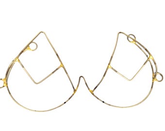 Montura de sujetador con alambre de diamante