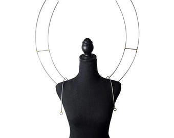 Carnival afneembaar over de schouder middellijn of draadframe voorkant