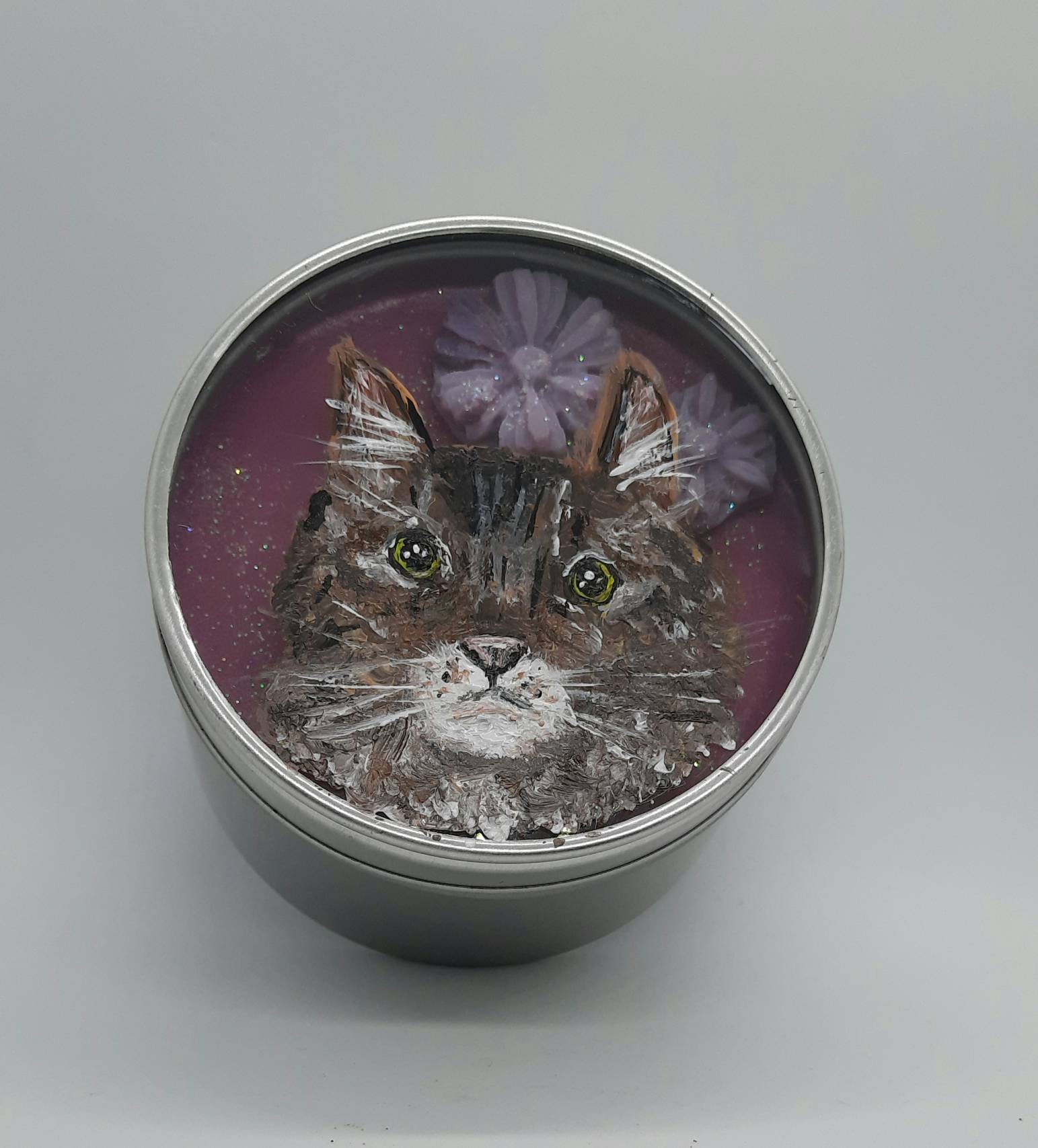 Cat candle uk. Soy wax scented. Free UK delivery. Coconut Etsy