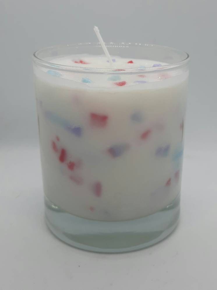 Funfetti candle. Confetti candle. Birthday candle. Unique gift Etsy