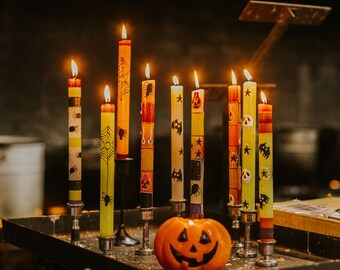 Halloween Candles - Etsy