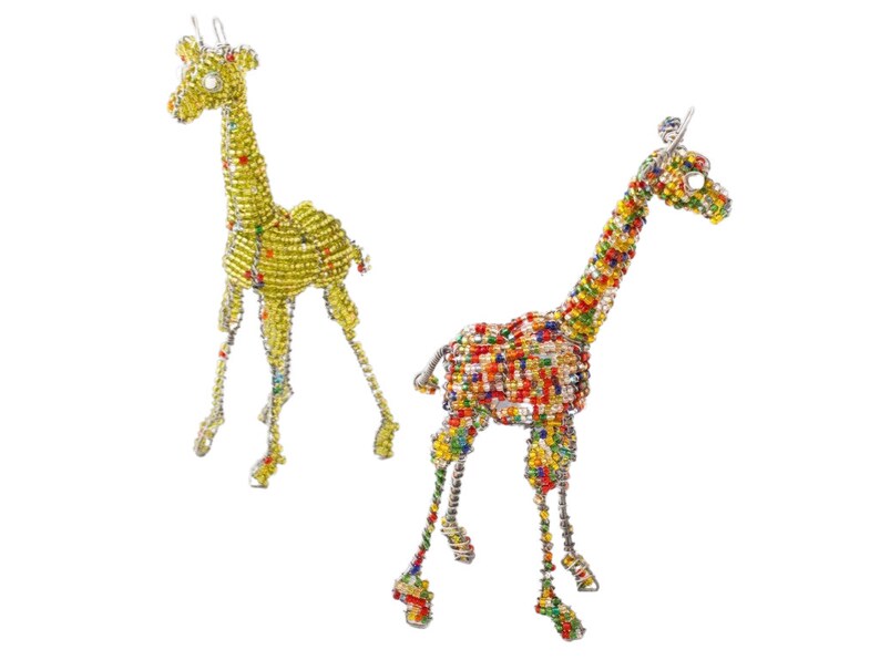 African Beaded Animals Etsy