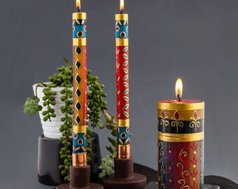 African Mineral Candles